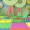 Flash Furniture Green Plastic Stackable School Chair with 10.5'' Seat Height, PK4 4-YU-YCX4-003-GREEN-GG - alternate 1